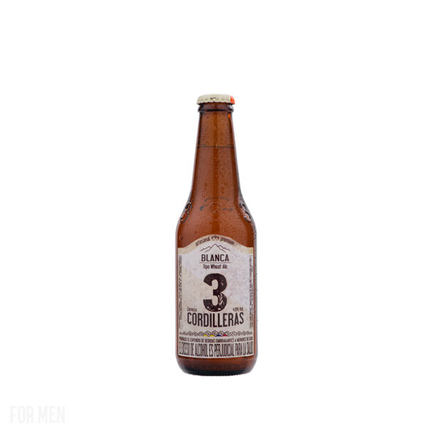 Cerveza Artesanal Tres Cordilleras Blanca Botml