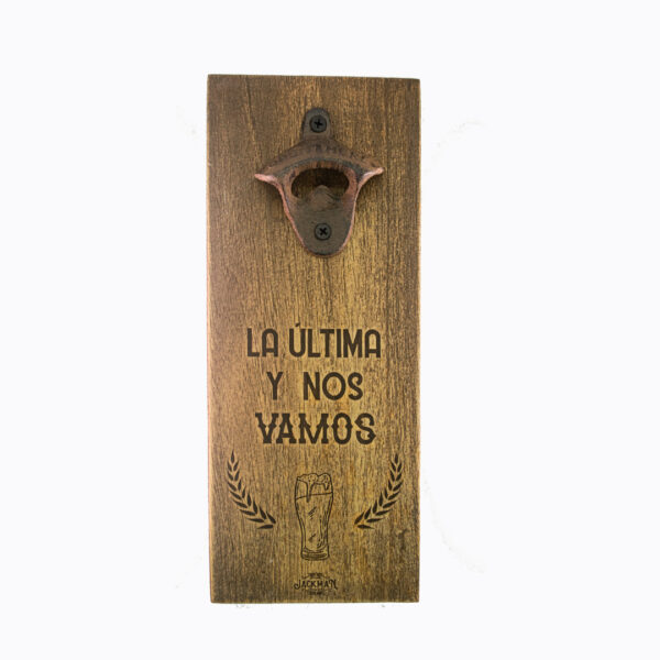 Destapador Jackman de Pared La ultima y nos vamos