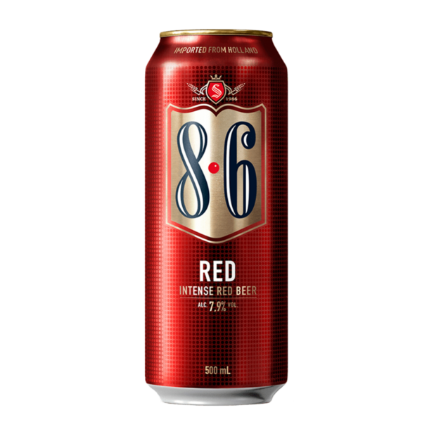 Cerveza Holandesa 8.6 Red Lata 500 ML