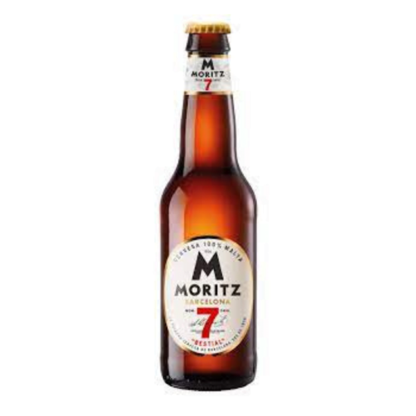 Cerveza Española Moritz 7 Bot 330 ML