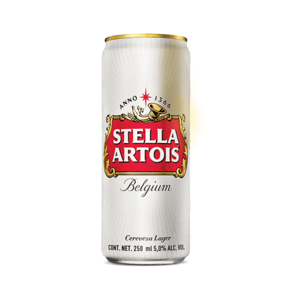 Cerveza Belga Stella Artois Lata 269 ML